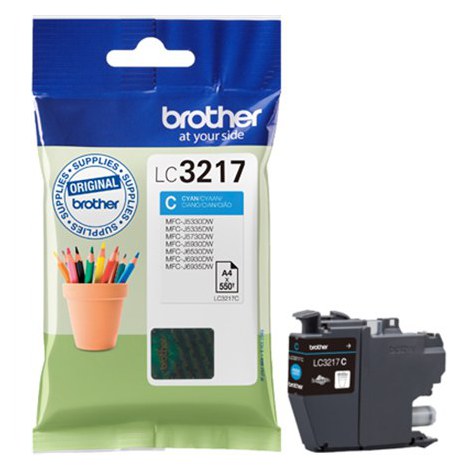 Brother LC | 3217C | Cyan | Ink cartridge | 550 pages - 2